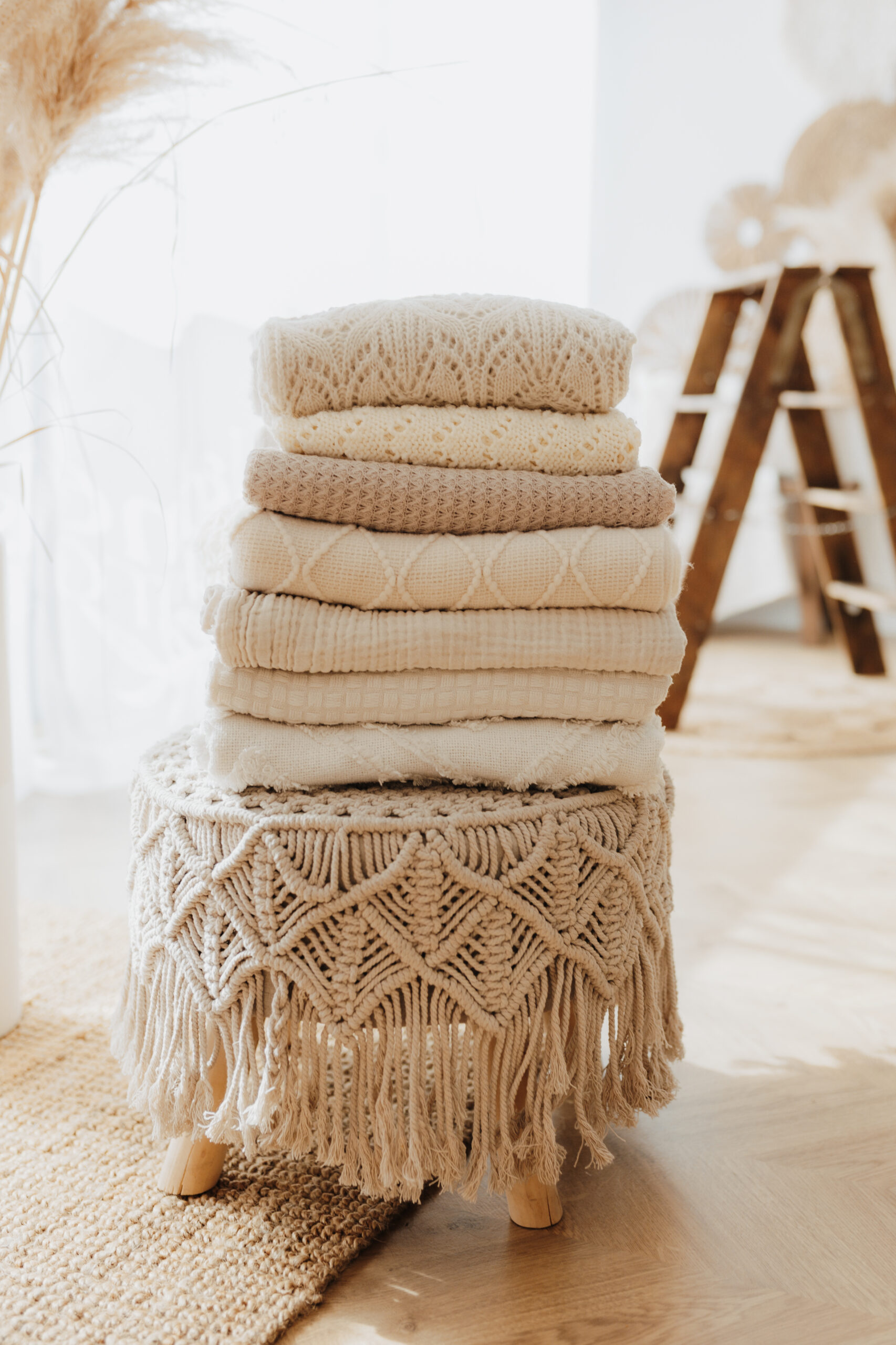 Babyshooting Accessoires im Studio